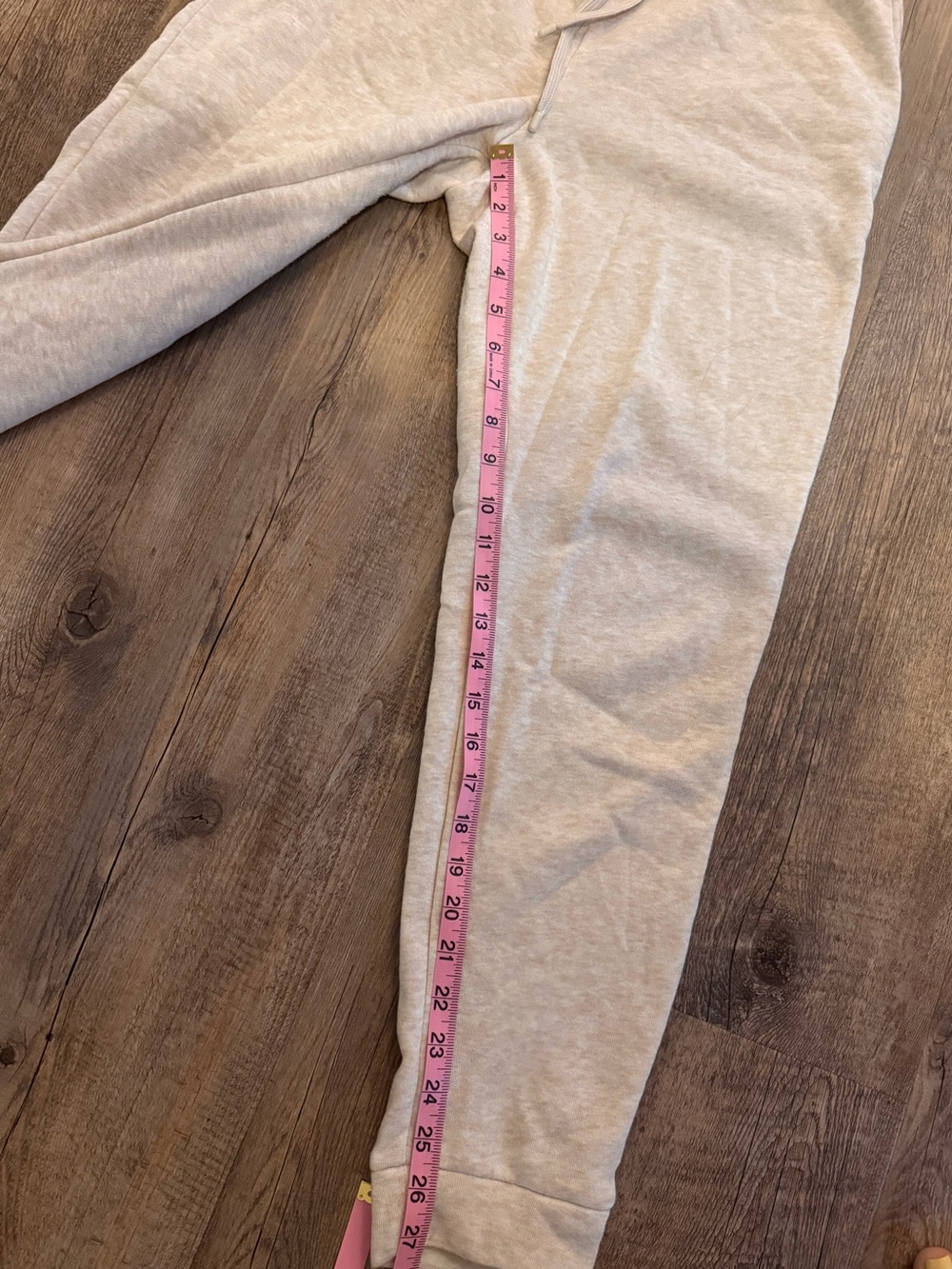 Rae Dunn Coffee Embroidered Mock Neck Sweater and Joggers - Cream - size medium - Picture 4 of 8